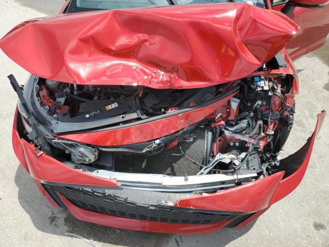 JTND4MBE4M3125556 - 2021 TOYOTA COROLLA SE RED photo 11