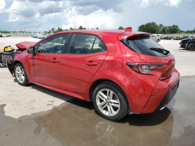 JTND4MBE4M3125556 - 2021 TOYOTA COROLLA SE RED photo 2