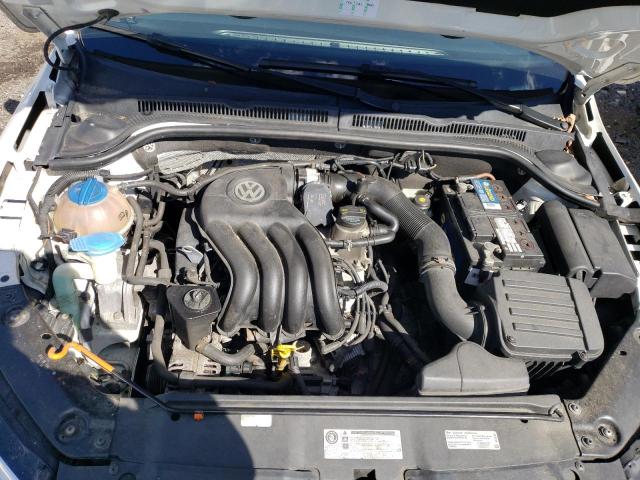 3VW2K7AJ5CM357787 - 2012 VOLKSWAGEN JETTA BASE 白色 照片 11