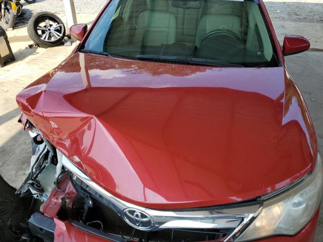 4T1BF1FK3CU619626 - 2012 TOYOTA CAMRY BASE Qırmızı foto 11
