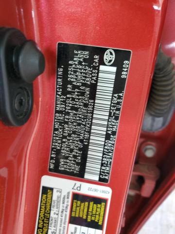 4T1BF1FK3CU619626 - 2012 TOYOTA CAMRY BASE Qırmızı foto 12