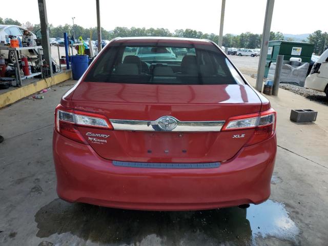 4T1BF1FK3CU619626 - 2012 TOYOTA CAMRY BASE Qırmızı foto 6