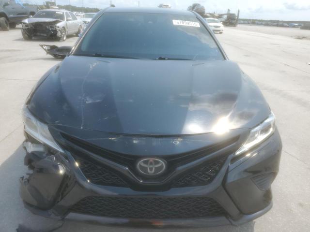 4T1B11HK6KU748065 - 2019 TOYOTA CAMRY L BLACK photo 5