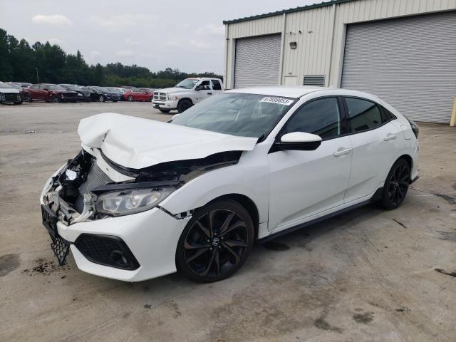 SHHFK7H45HU404525 - 2017 HONDA CIVIC SPORT WHITE photo 1