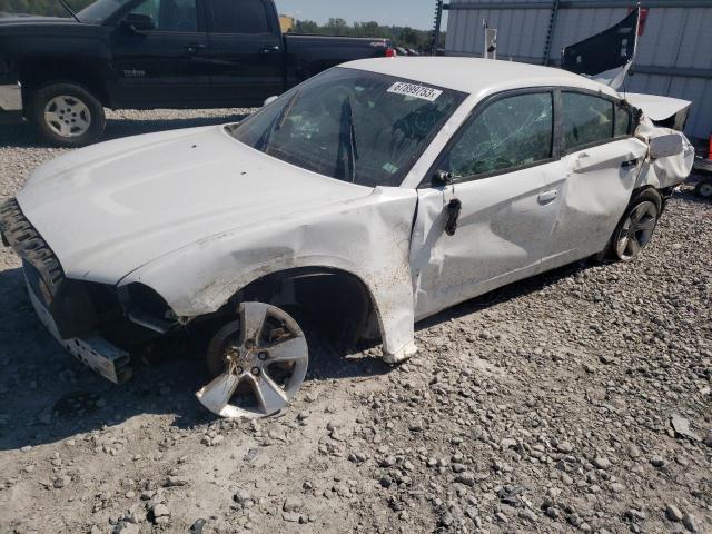 2B3CL3CG0BH512176 - 2011 DODGE CHARGER WHITE photo 1