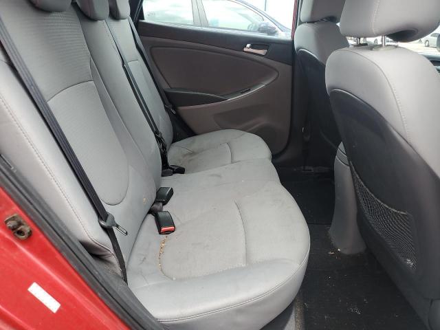 KMHCU5AEXFU225385 - 2015 HYUNDAI ACCENT GLS RED photo 10