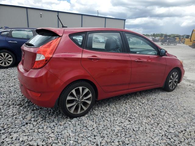 KMHCU5AEXFU225385 - 2015 HYUNDAI ACCENT GLS RED photo 3