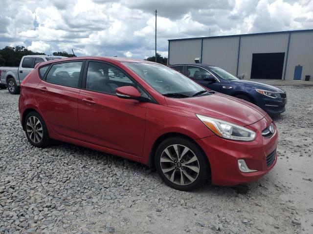 KMHCU5AEXFU225385 - 2015 HYUNDAI ACCENT GLS RED photo 4