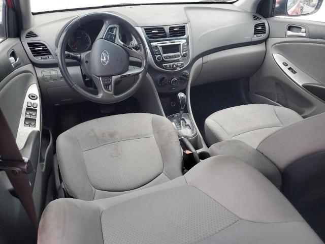 KMHCU5AEXFU225385 - 2015 HYUNDAI ACCENT GLS RED photo 8