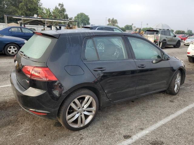 3VW217AU2FM005574 - 2015 VOLKSWAGEN GOLF BLACK photo 3