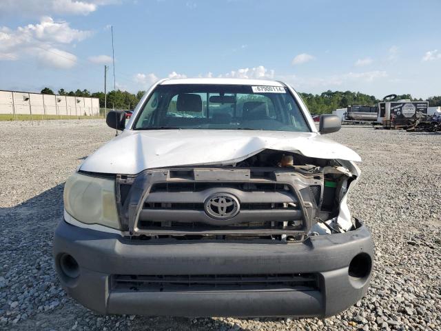 5TENX4CNXAZ700674 - 2010 TOYOTA TACOMA WHITE photo 5