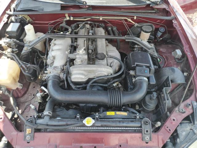 JM1NB353630300294 - 2003 MAZDA MX-5 MIATA BASE BURGUNDY photo 11