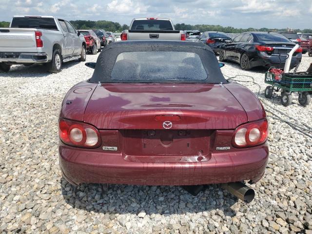JM1NB353630300294 - 2003 MAZDA MX-5 MIATA BASE BURGUNDY photo 6