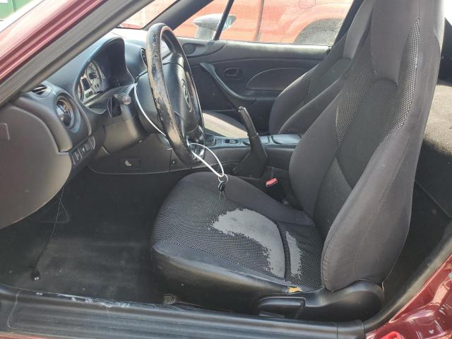 JM1NB353630300294 - 2003 MAZDA MX-5 MIATA BASE BURGUNDY photo 7