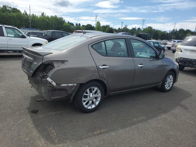 3N1CN7AP7FL900315 - 2015 NISSAN VERSA S GRAY photo 3