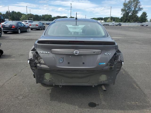 3N1CN7AP7FL900315 - 2015 NISSAN VERSA S GRAY photo 6