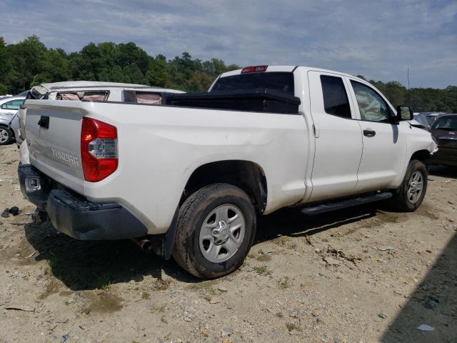 5TFUM5F19KX082050 - 2019 TOYOTA TUNDRA DOUBLE CAB SR/SR5 WHITE photo 3