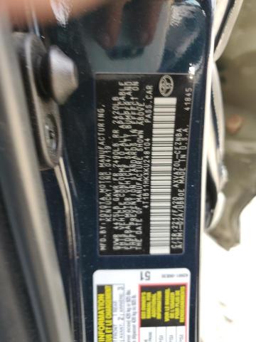 4T1B11HKXKU248104 - 2019 TOYOTA CAMRY L 蓝色 照片 13