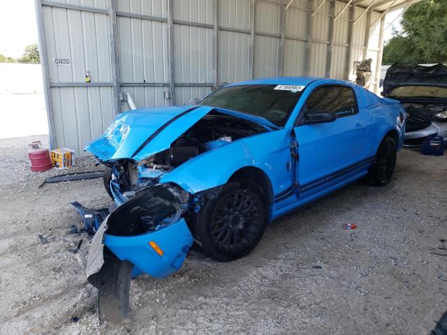 1ZVBP8AM6D5274880 - 2013 FORD MUSTANG BLUE photo 1