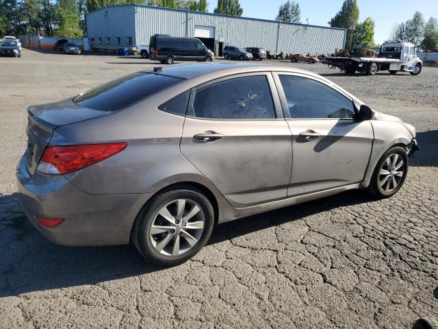 KMHCU4AE9CU084752 - 2012 HYUNDAI ACCENT GLS GRAY photo 3