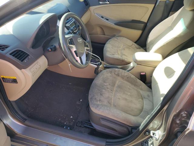 KMHCU4AE9CU084752 - 2012 HYUNDAI ACCENT GLS GRAY photo 7