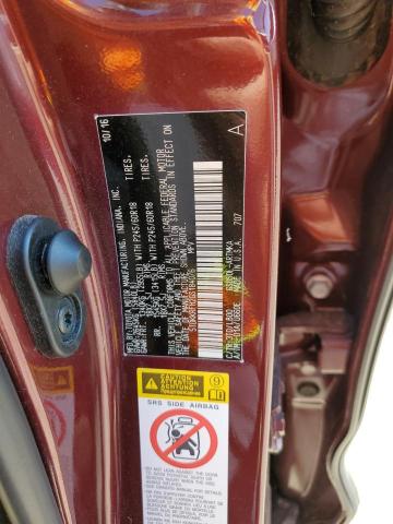 5TDKKRFH2GS184076 - 2016 TOYOTA HIGHLANDER XLE BURGUNDY photo 13