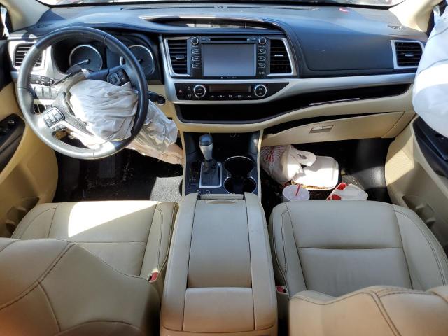 5TDKKRFH2GS184076 - 2016 TOYOTA HIGHLANDER XLE BURGUNDY photo 8