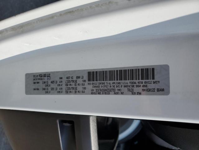 3C6TRVDGXHE532793 - 2017 RAM PROMASTER 2500 HIGH WHITE photo 13