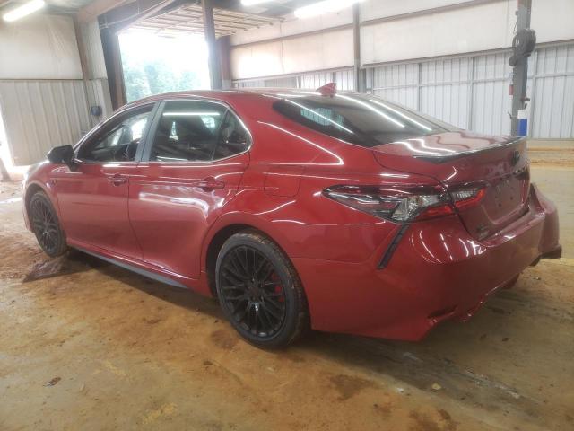 4T1G11AK1PU161215 - 2023 TOYOTA CAMRY SE NIGHT SHADE RED photo 2