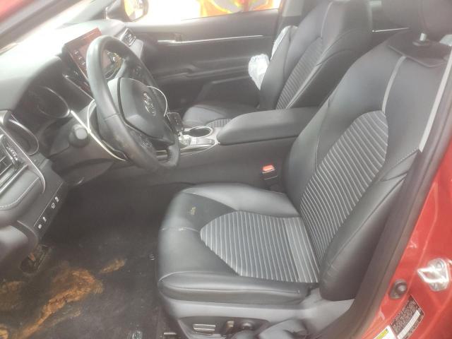 4T1G11AK1PU161215 - 2023 TOYOTA CAMRY SE NIGHT SHADE RED photo 7