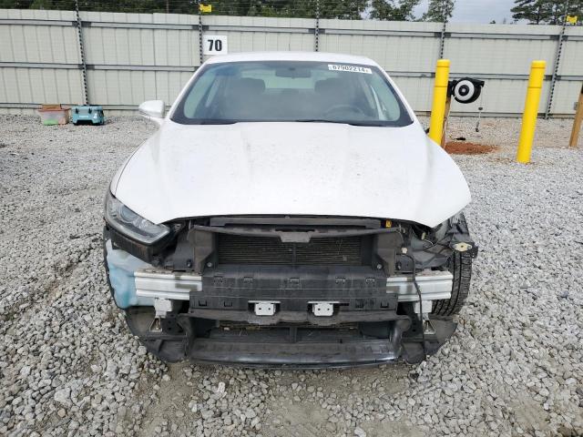 1FA6P0H70E5384093 - 2014 FORD FUSION SE WHITE photo 5