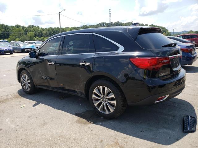 5FRYD4H43FB011024 - 2015 ACURA MDX TECHNOLOGY Czarny zdjęcie 2
