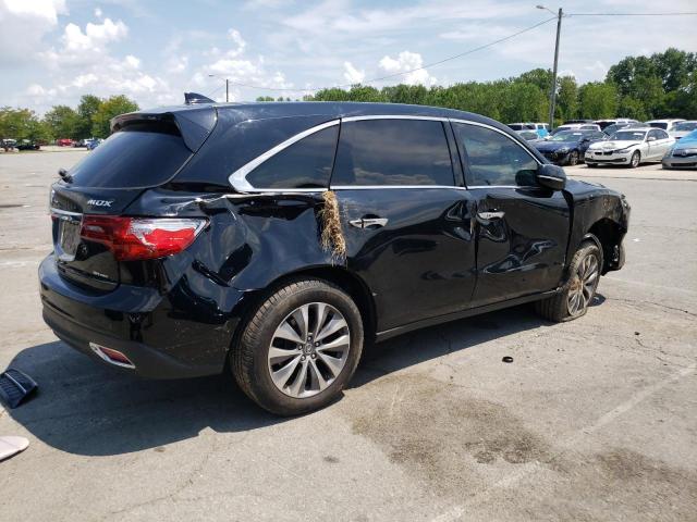 5FRYD4H43FB011024 - 2015 ACURA MDX TECHNOLOGY Czarny zdjęcie 3