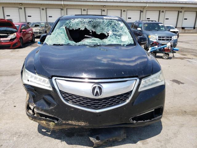 5FRYD4H43FB011024 - 2015 ACURA MDX TECHNOLOGY Czarny zdjęcie 5