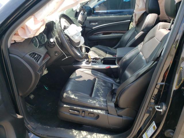 5FRYD4H43FB011024 - 2015 ACURA MDX TECHNOLOGY Czarny zdjęcie 7