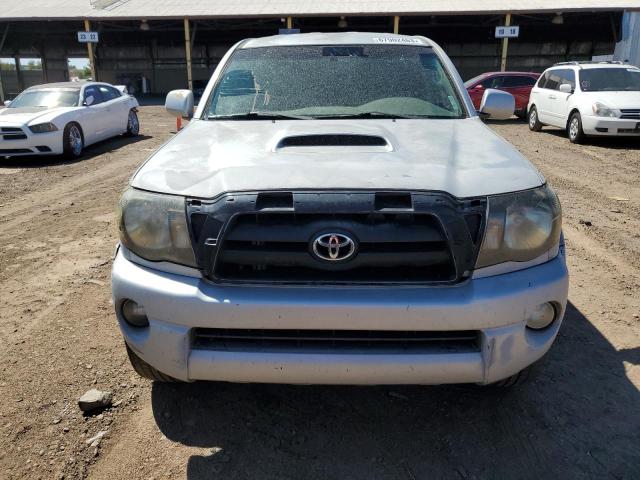 5TEJU62N26Z264043 - 2006 TOYOTA TACOMA DOUBLE CAB PRERUNNER SILVER photo 5