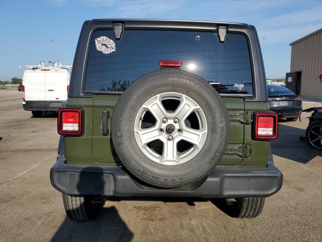 1C4HJXDG4LW328877 - 2020 JEEP WRANGLER U SPORT მწვანე ფოტო 6