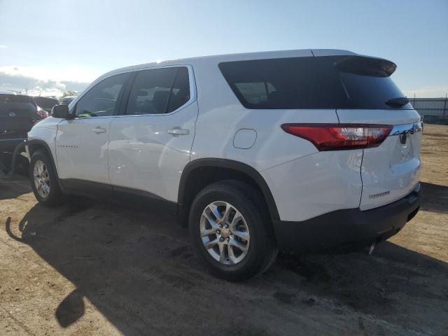 1GNERFKW1KJ305222 - 2019 CHEVROLET TRAVERSE LS WHITE photo 2