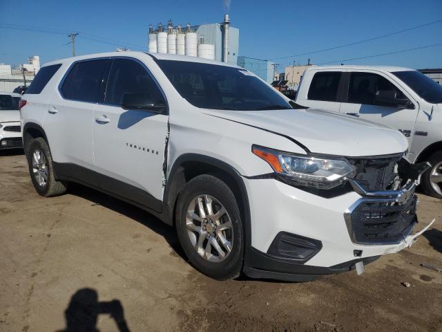 1GNERFKW1KJ305222 - 2019 CHEVROLET TRAVERSE LS WHITE photo 4