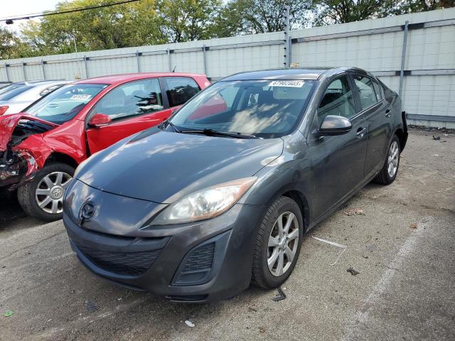 JM1BL1SF8A1353668 - 2010 MAZDA MAZDA3 I GRAY photo 1