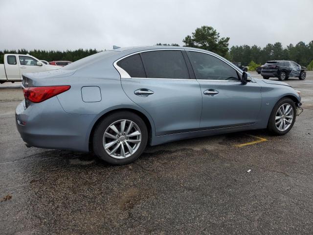 JN1BV7AP0FM334290 - 2015 INFINITI Q50 BASE BLUE photo 3