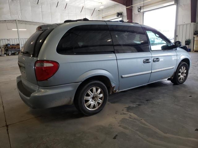 2C4GP54L75R481826 - 2005 CHRYSLER TOWN & COU TOURING Mavi foto 3