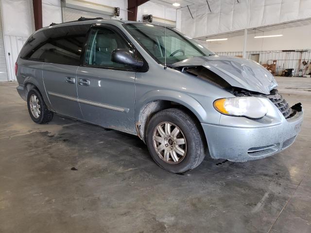 2C4GP54L75R481826 - 2005 CHRYSLER TOWN & COU TOURING Mavi foto 4