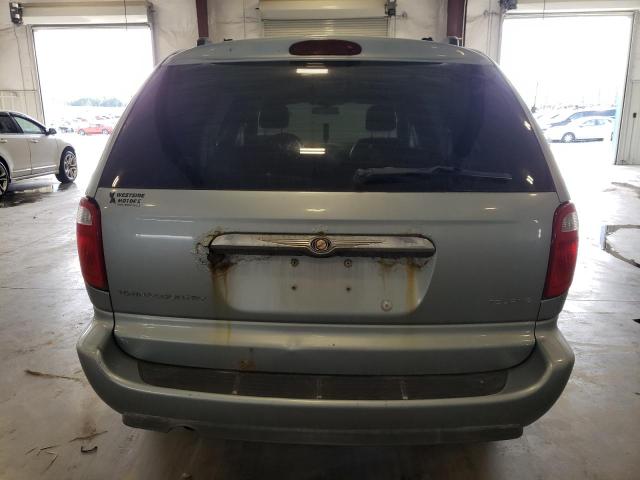 2C4GP54L75R481826 - 2005 CHRYSLER TOWN & COU TOURING Mavi foto 6
