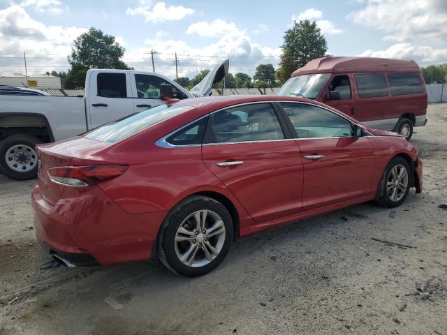 5NPE34AF6KH746224 - 2019 HYUNDAI SONATA LIMITED 红色 照片 3
