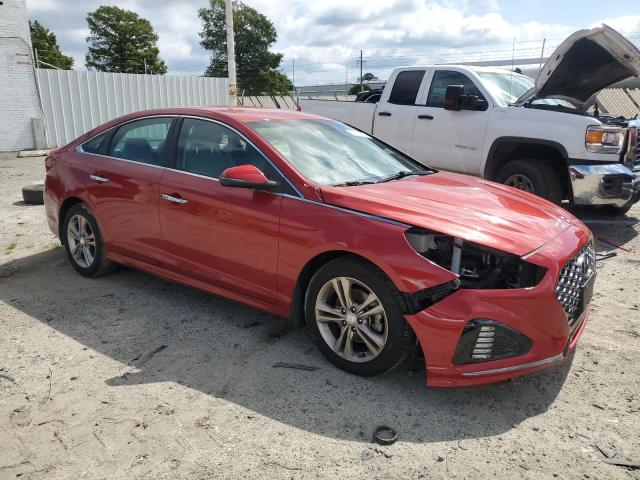 5NPE34AF6KH746224 - 2019 HYUNDAI SONATA LIMITED 红色 照片 4