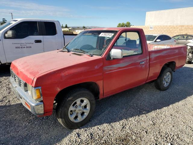 1N6SD11SXVC413159 - 1997 NISSAN TRUCK BASE RED photo 1