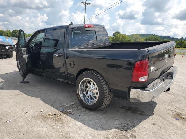 1C6RR7LG3JS170915 - 2018 RAM 1500 SLT Սև լուսանկար 2