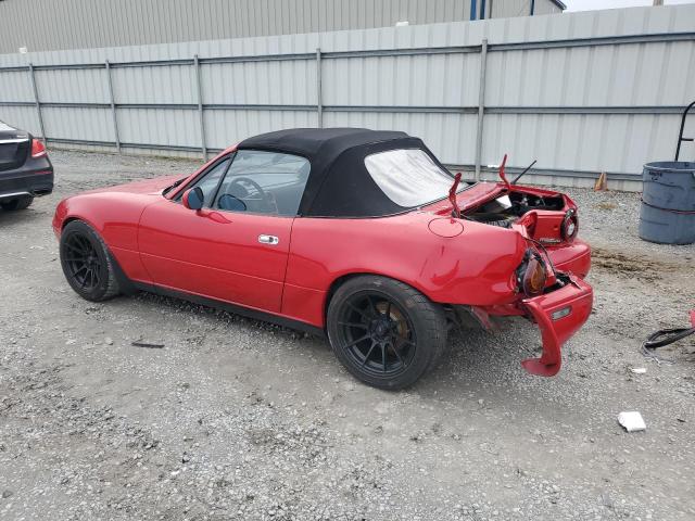 JM1NA3516N0308478 - 1992 MAZDA MX-5 MIATA RED photo 2