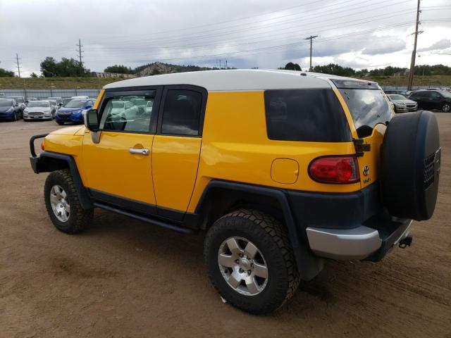 JTEBU11F470076428 - 2007 TOYOTA FJ CRUISER YELLOW photo 2